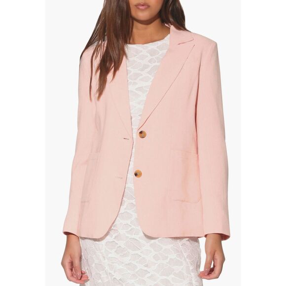 Nordstrom Felix Blazer Jacket Grapefruit Pink Size Medium NWOT - Picture 1 of 4